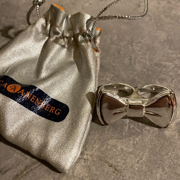 Erica Anenberg Bow Double Ring - Picture 2 of 6